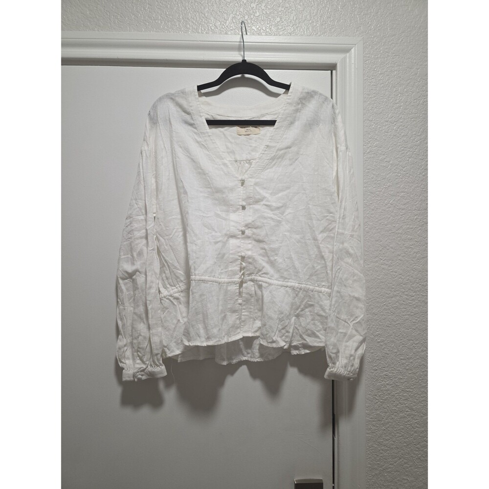 NWOT Normal Brand Alexis Blouse Sz M